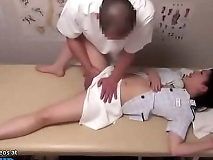 Japanese massage turns in something better 24 min
